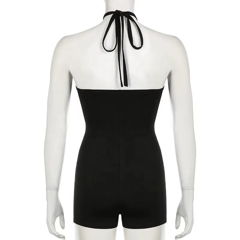  Bow Halter Jumpsuits 