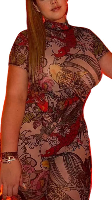 TESSA - Backless Bodycon Jumpsuit