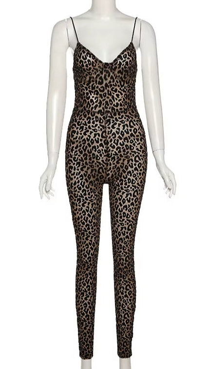 OUDINA Ladies Trend Sexy Backless High Waist Tight Casual Sports Jumpsuit Bodycon Jumpsuits for Women