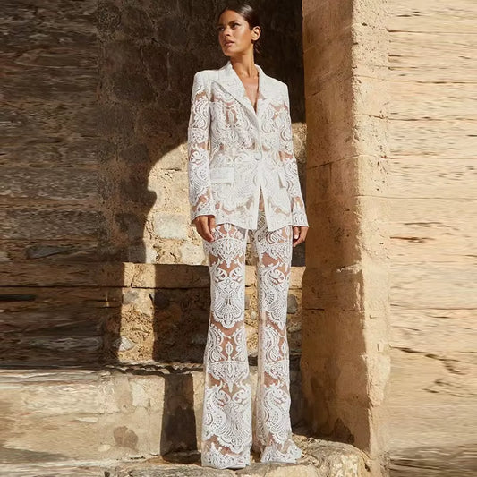 Mesh Sequin Suits
