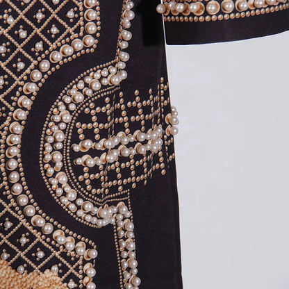 OUDINA Streetwear Fashion V-Neck Casual Long Sleeve Windbreaker Trench Coat Long Coats for Women