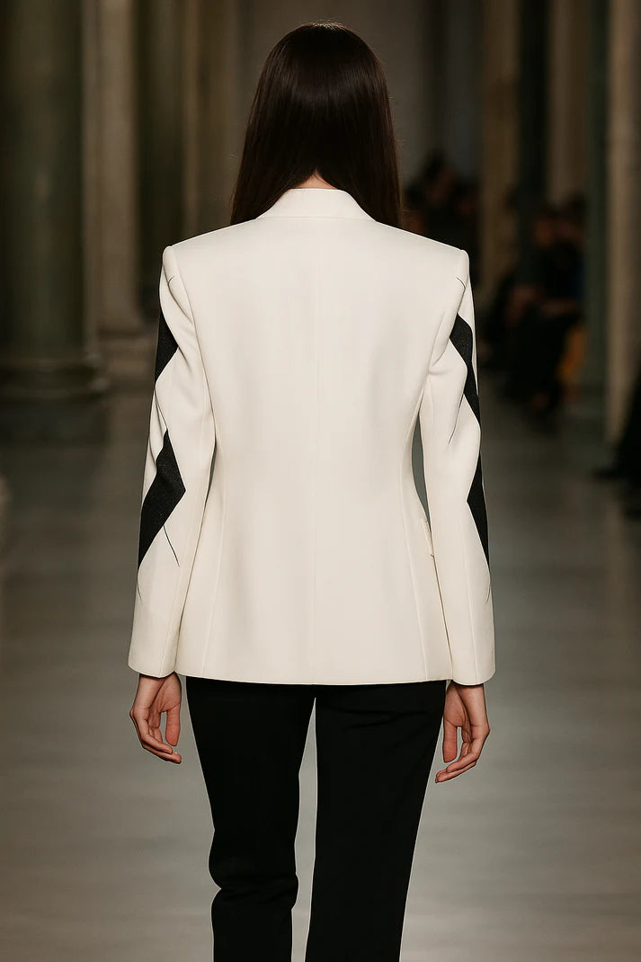 Collage Sequin Blazer