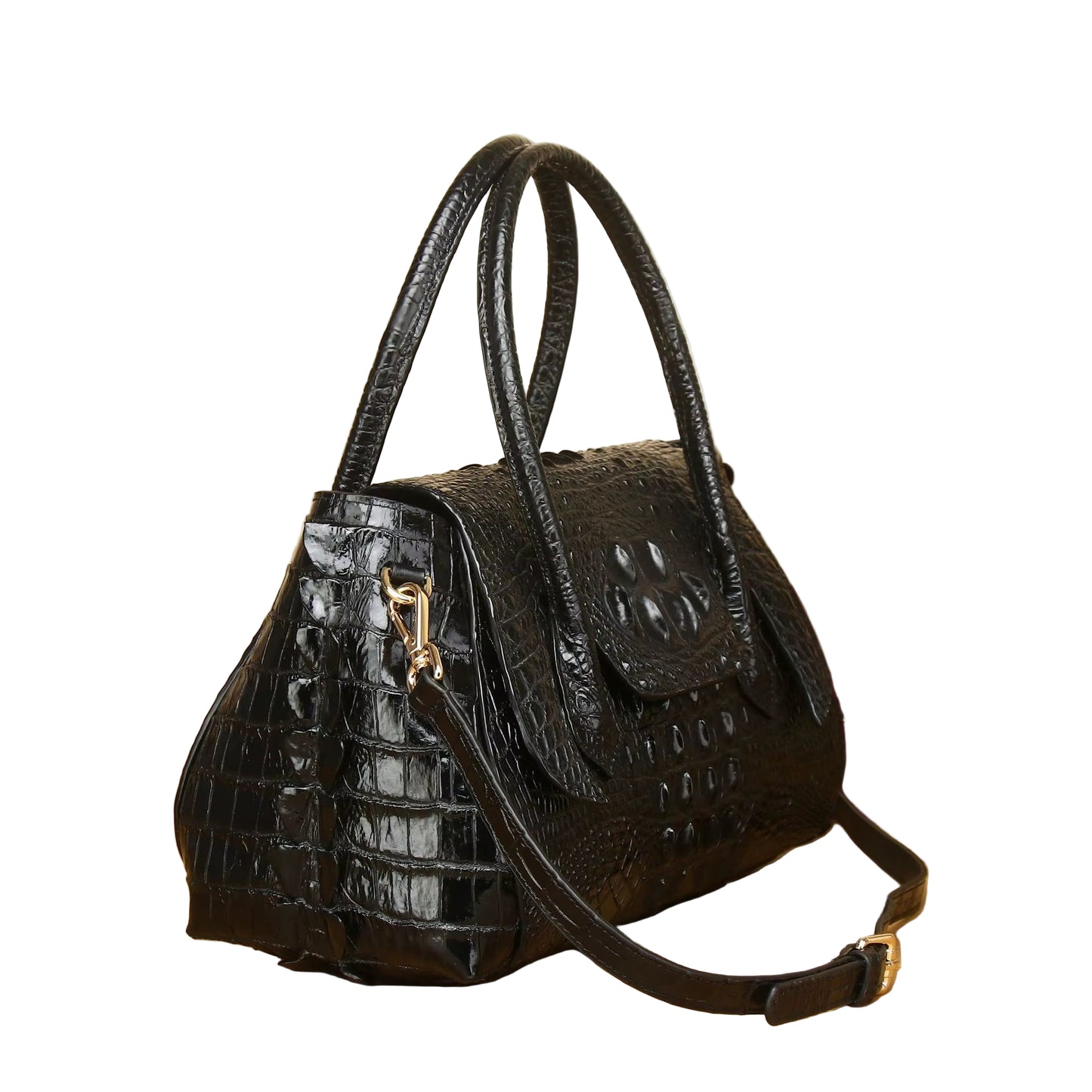 WESTAL Luxury Crocodile Print Genuine Leather Handbag Top Handle Handbags Women Ladies Work Tote Bag Women Handbag